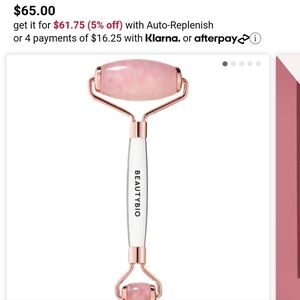 Beauty Bio Rose Quartz Roller